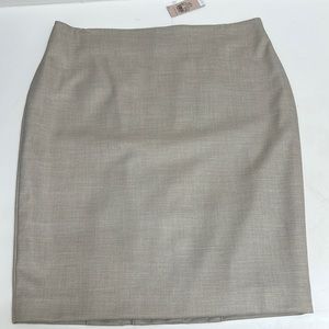 NWT Ann Taylor Linen Look Skirt